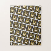 ©STATUS QUO金ゴールド」 Peafdoveによるステータス©収集© ジグソーパズル (縦)