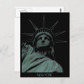Staue of LibertyはがきカスタムNew Yorkはがき ポストカード (正面/裏面)