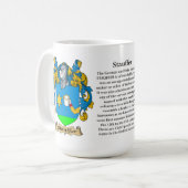 Staufferは、起源、意味およびCre示します コーヒーマグカップ (正面左)