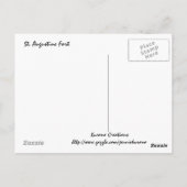 Staugustinefort、セントオーガスティン、フロリダ ポストカード (裏面)