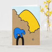 STAUNTの挨拶状 カード (黄色い花)