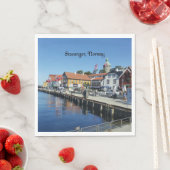 Stavanger、ノルウェーの風光明媚な写真 スタンダードランチョンナプキン (インサイチュ)
