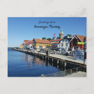 Stavanger、ノルウェーはがき ポストカード