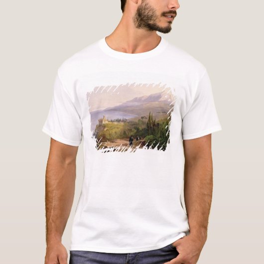 Stavroniketes、18のアトス自治修道士共和国そして修道院 Tシャツ (正面)