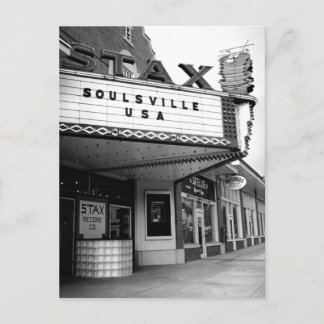 Staxレコードのはがき ポストカード