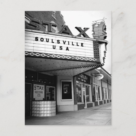 Staxレコードのはがき ポストカード (正面)