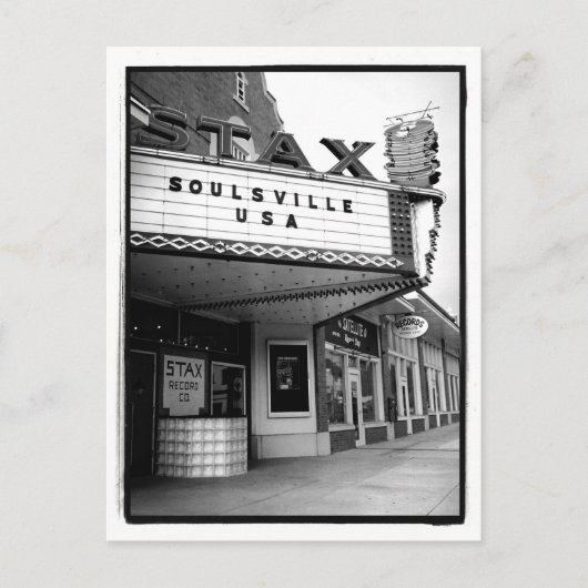 Staxレコードのはがき ポストカード (正面)