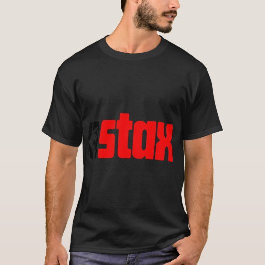 Staxレコードクラシックレーベル Tシャツ (正面)