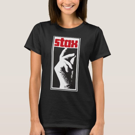 Staxレコードレーベルクラシック Tシャツ (正面)