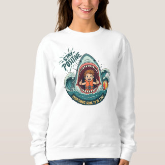 STAY:前向きすべてが終わる素晴らし スウェットシャツ