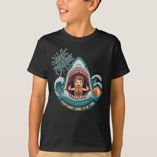 STAY:前向きすべてが終わる素晴らし Tシャツ (正面)