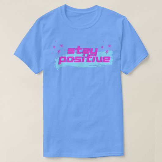 Stay 前向き I motivation 1423 Tシャツ (デザイン正面)
