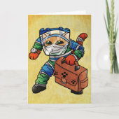 Stay Alert Safety Cat カード (正面)