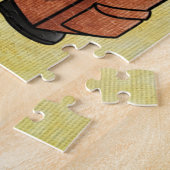 Stay Alert Safety Cat ジグソーパズル (側面)