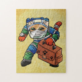 Stay Alert Safety Cat ジグソーパズル