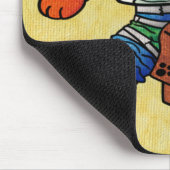 Stay Alert Safety Cat マウスパッド (コーナー)