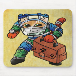 Stay Alert Safety Cat マウスパッド