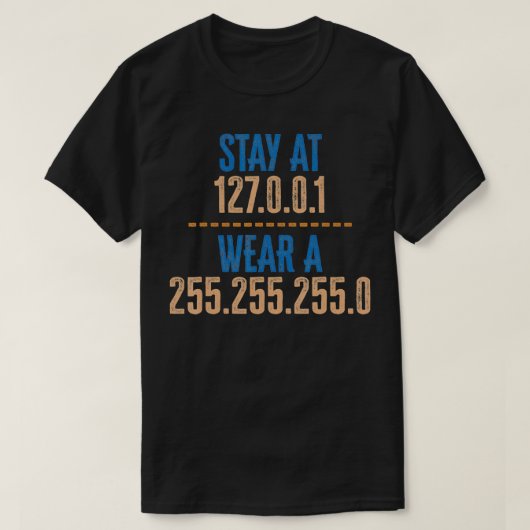 Stay At 127 Tシャツ (デザイン正面)