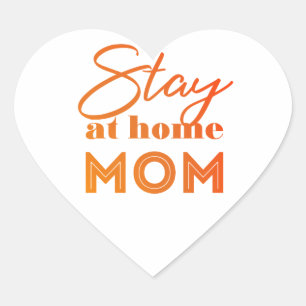 Stay at Homeママ ハートシール