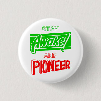 Stay Awake and Pioneer 缶バッジ
