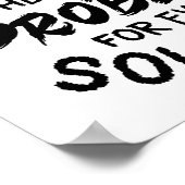 Stay away from negative people ポスター (角)