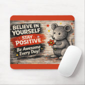 Stay Awesome Every Day Mousepad マウスパッド (マウス)