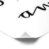 「Stay Awhile」プリント フォトプリント (角)