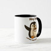 Stay Back：カフェインが入っていない マグカップ (正面右)