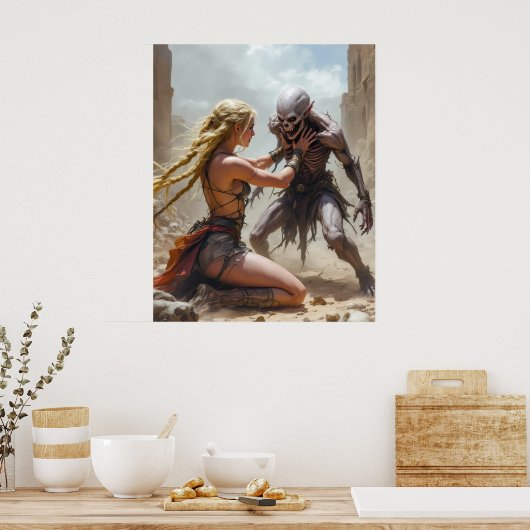 Stay Back ポスター (キッチン)