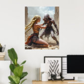 Stay Back ポスター (ホームオフィス)