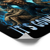 Stay Behind Me Kitten It's Gonna Get Wild Funny Al ポスター (角)