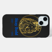 Stay Bold – Royal Lion King Design | Symbol of Str Case-Mate iPhoneケース (裏面 (横))