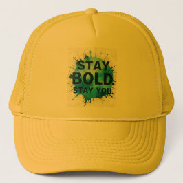 Stay Bold Stay You Inspirational Casket Hat  キャップ