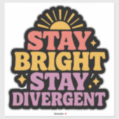 Stay Bright, Stay Divergent シール (シート)