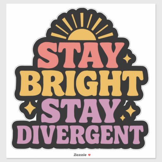 Stay Bright, Stay Divergent シール (シート)