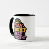Stay Bright, Stay Divergent マグカップ (正面左)
