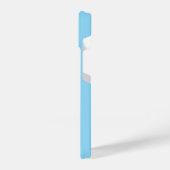 Stay Bubbly Kawaii Tea - Cute Pastel Blue Boba iPhoneケース (左側面)