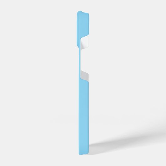 Stay Bubbly Kawaii Tea - Cute Pastel Blue Boba iPhoneケース (左側面)