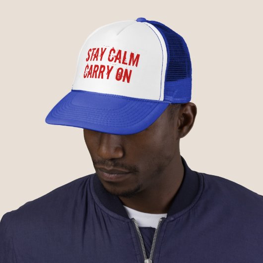 Stay Calm Hat キャップ (インサイチュ)