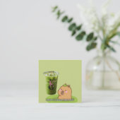 Stay Calm Like a Capybara コーリングカード (スタンド正面)