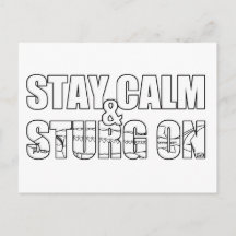 Stay Calm & Sturg On -Lake Sturg - acigifts@yahoo