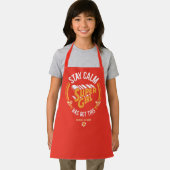 Stay Calm Supergirlが持ってい得る エプロン (インサイチュ)