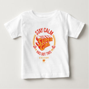 Stay Calm Supergirlが持ってい得る ベビーTシャツ