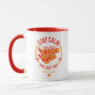 Stay Calm Supergirlが持ってい得る マグカップ