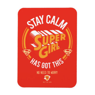 Stay Calm Supergirlが持ってい得る マグネット