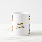 Stay Cheeky Coffee Mug – ウインクで飲む モーフィングマグカップ (中央)