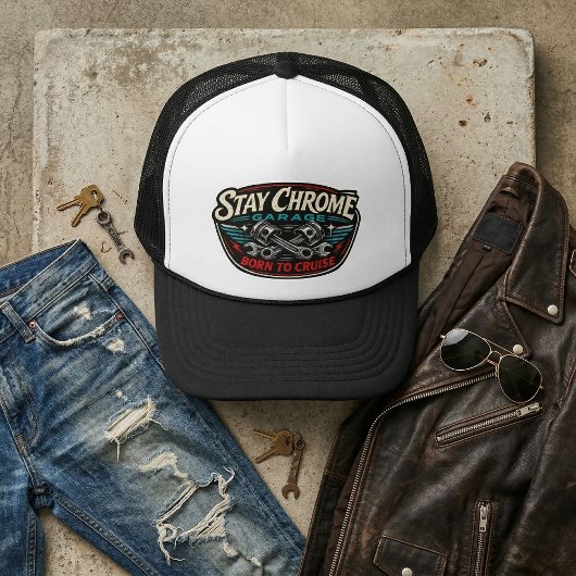 Stay Chrome Garage キャップ