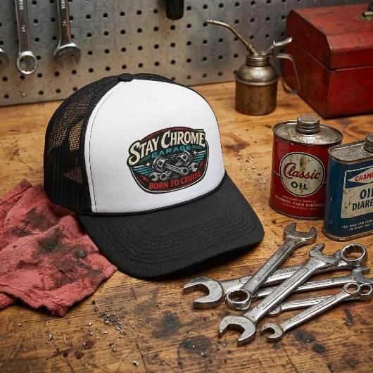 Stay Chrome Garage キャップ