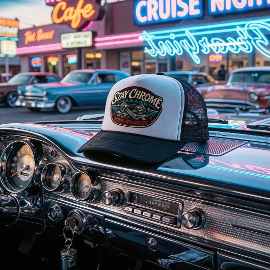 Stay Chrome Garage キャップ