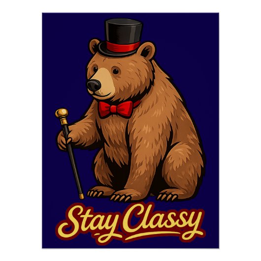 Stay Classy ポスター (正面)